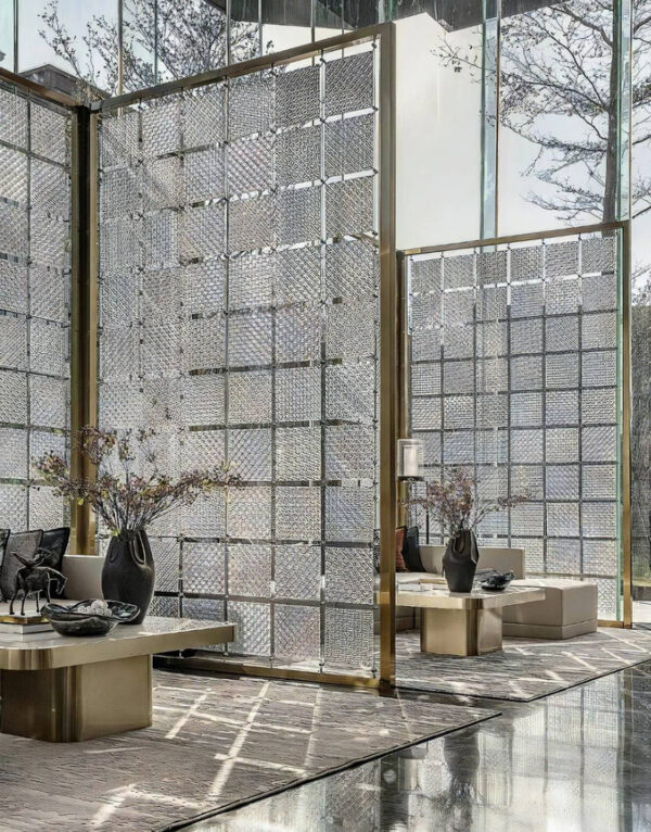 Elegant and Exquisite Metal + Glass Screens and Partitions