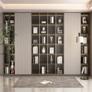 Floor-to-Ceiling Bookshelf: Stylish Storage for Home Libraries