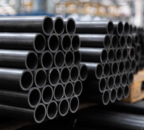 black-steel-pipe-stack